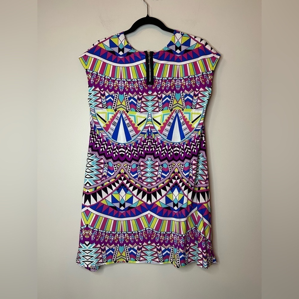 Uncle Frank Geometric Print Shift Dress Size S - Picture 5 of 7